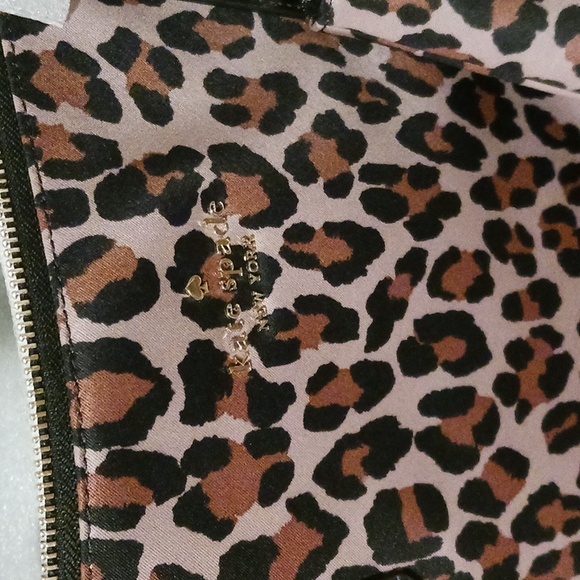 Kate Spade NWT KITT Leopard Print Tote Bag Set - XL - Picture 2 of 12